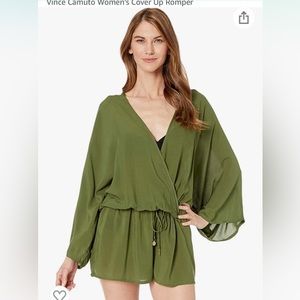 NWT Vince Camuto cover up/ romper M/L